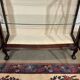 1930s English display cabinet in mahogany