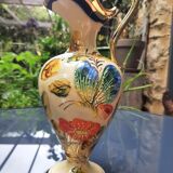 Magnificent earthenware ewer