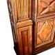 Entrance wardrobe in oak and walnut