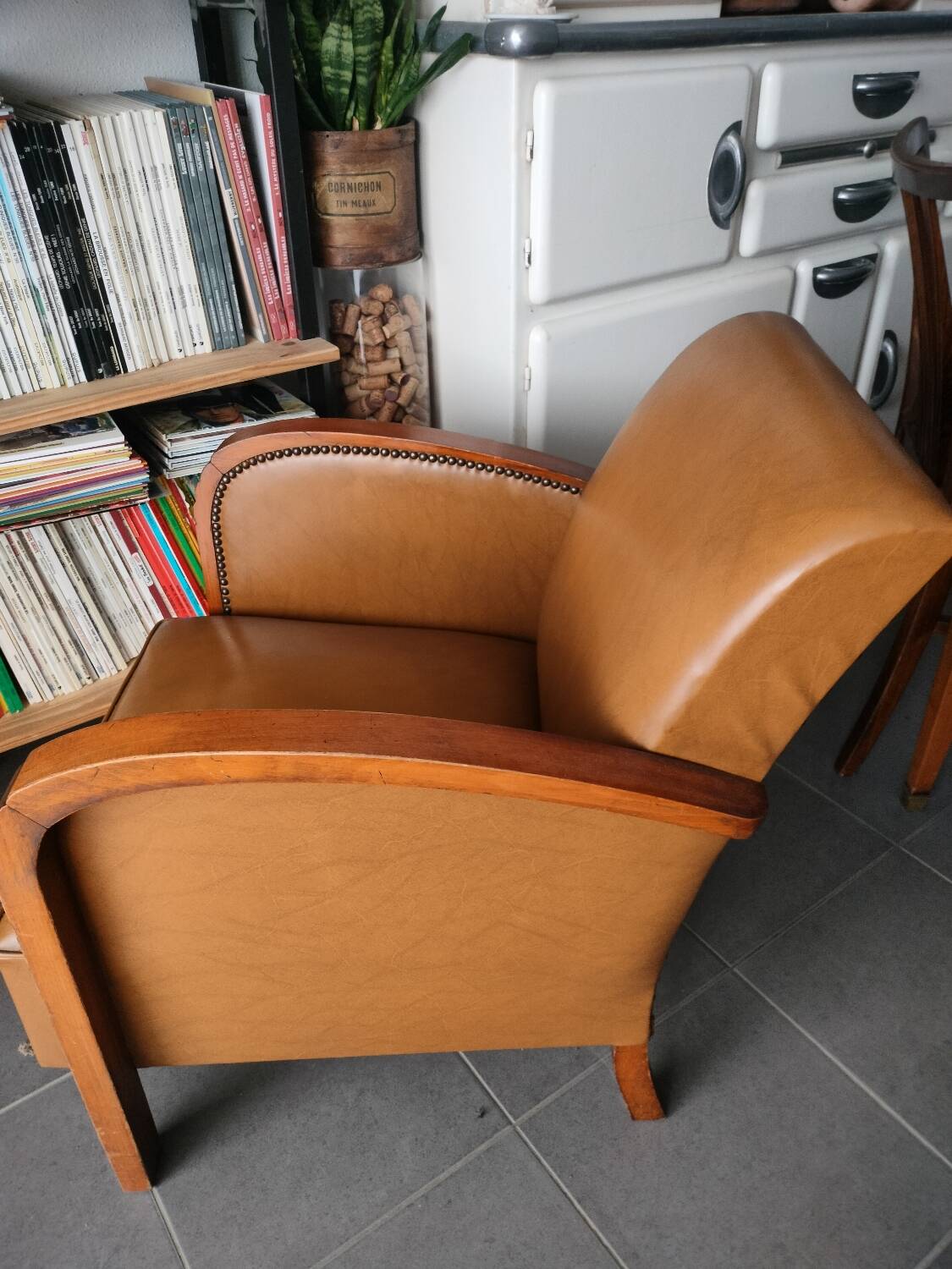 Art deco armchair