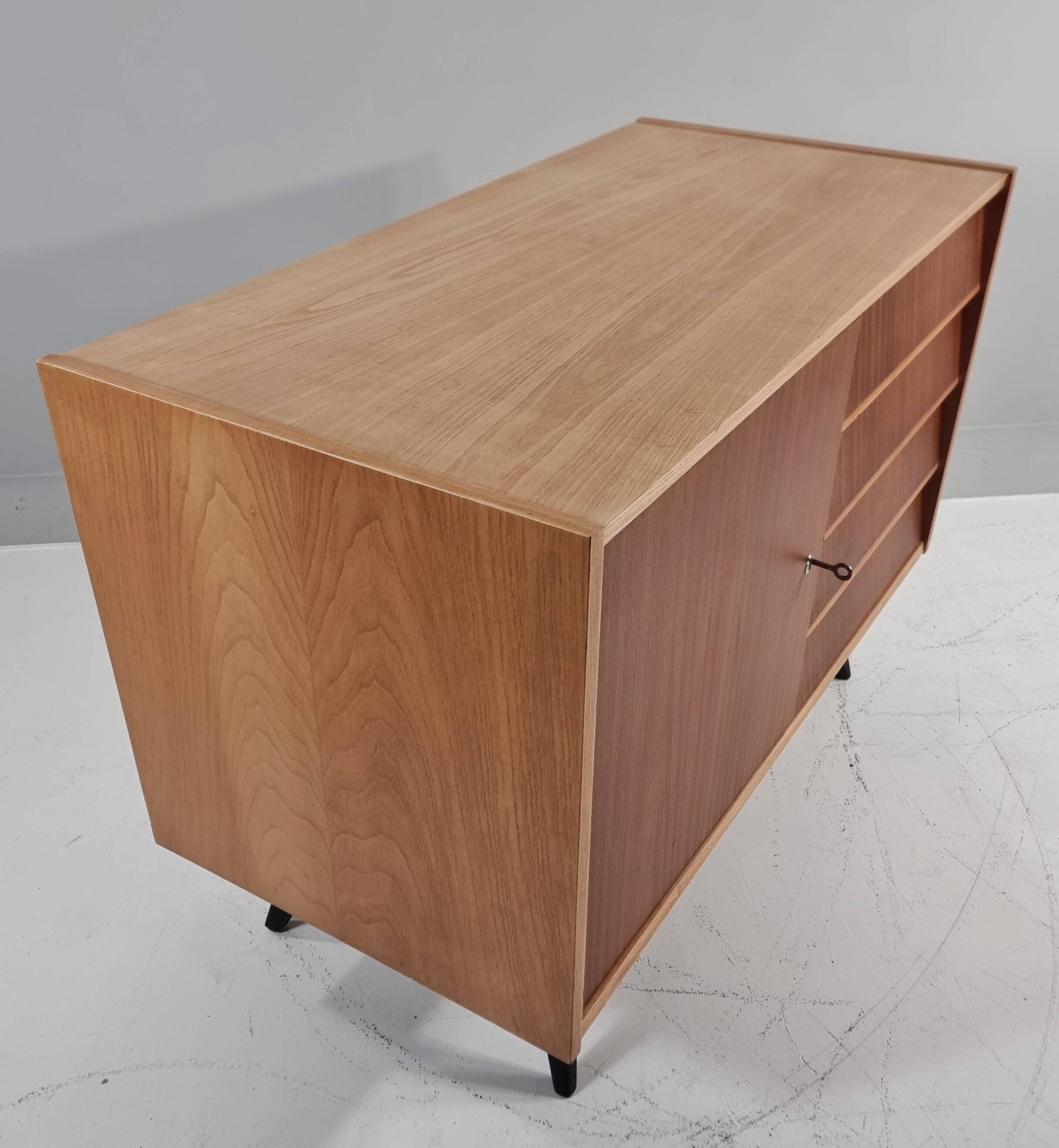 Vintage commode in ash, 1970s