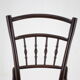 Chaise en hêtre courbé des années 1930 avec siège Pedig, Autriche