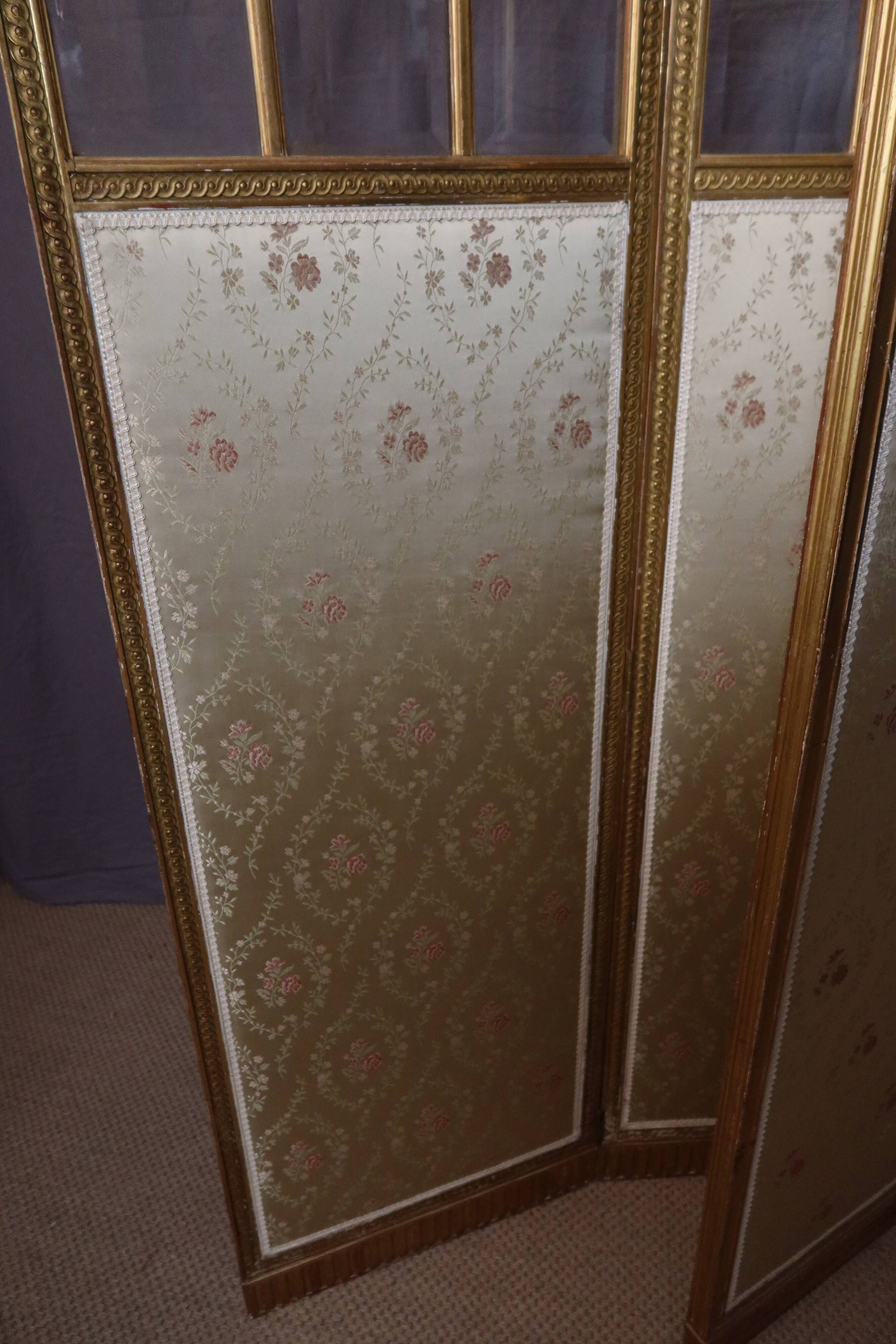 golden wooden screen