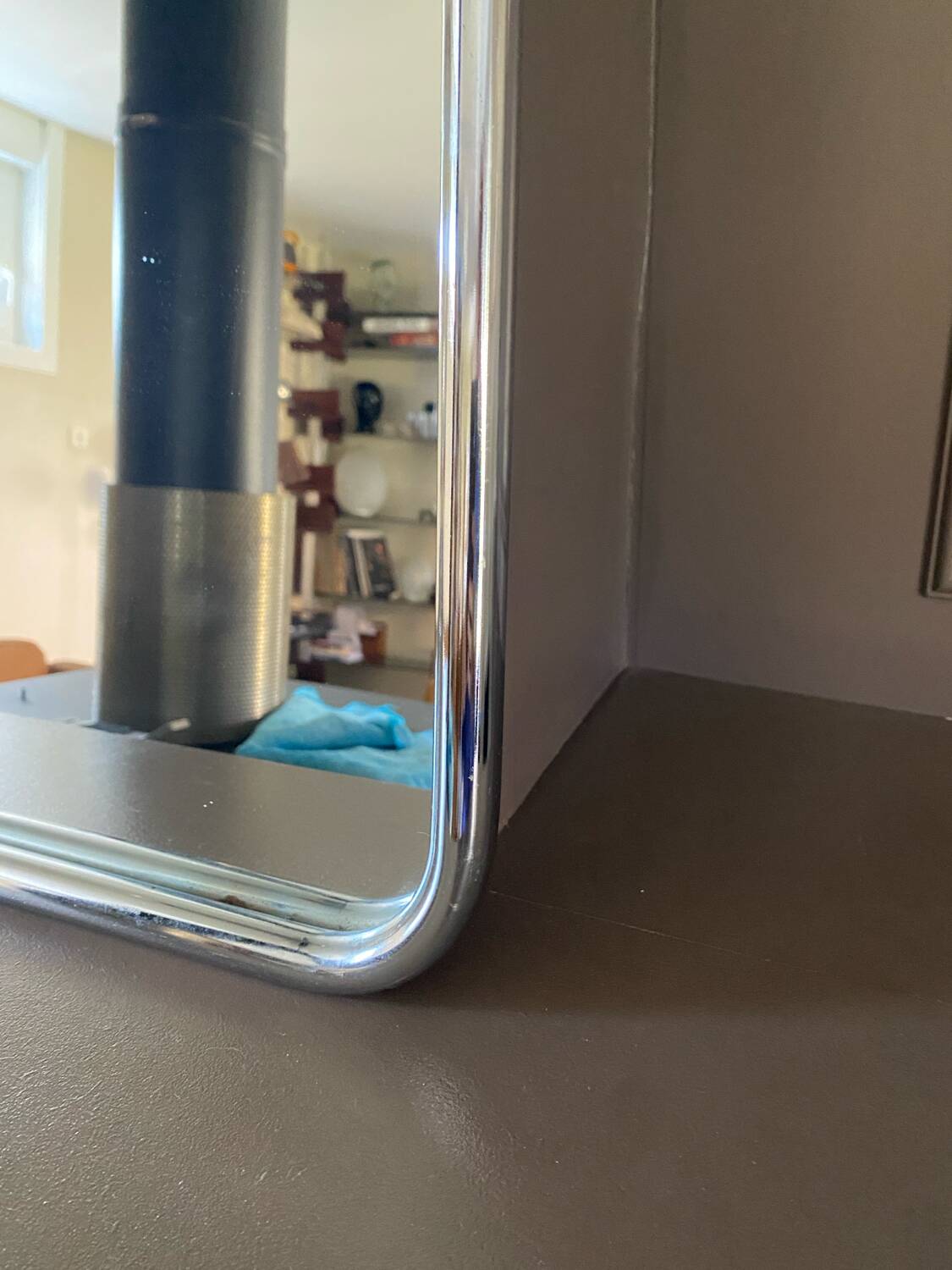 Vintage tubular mirror