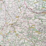 Map Shell Auvergne Cévennes 1959