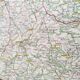 Map Shell Auvergne Cévennes 1959