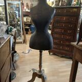 Antique sewing mannequin, wasp waist..