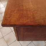 Vintage metal wooden desk and frame