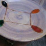 Lot of 3 faetic cups by Vallauris Marie Christine Treinen