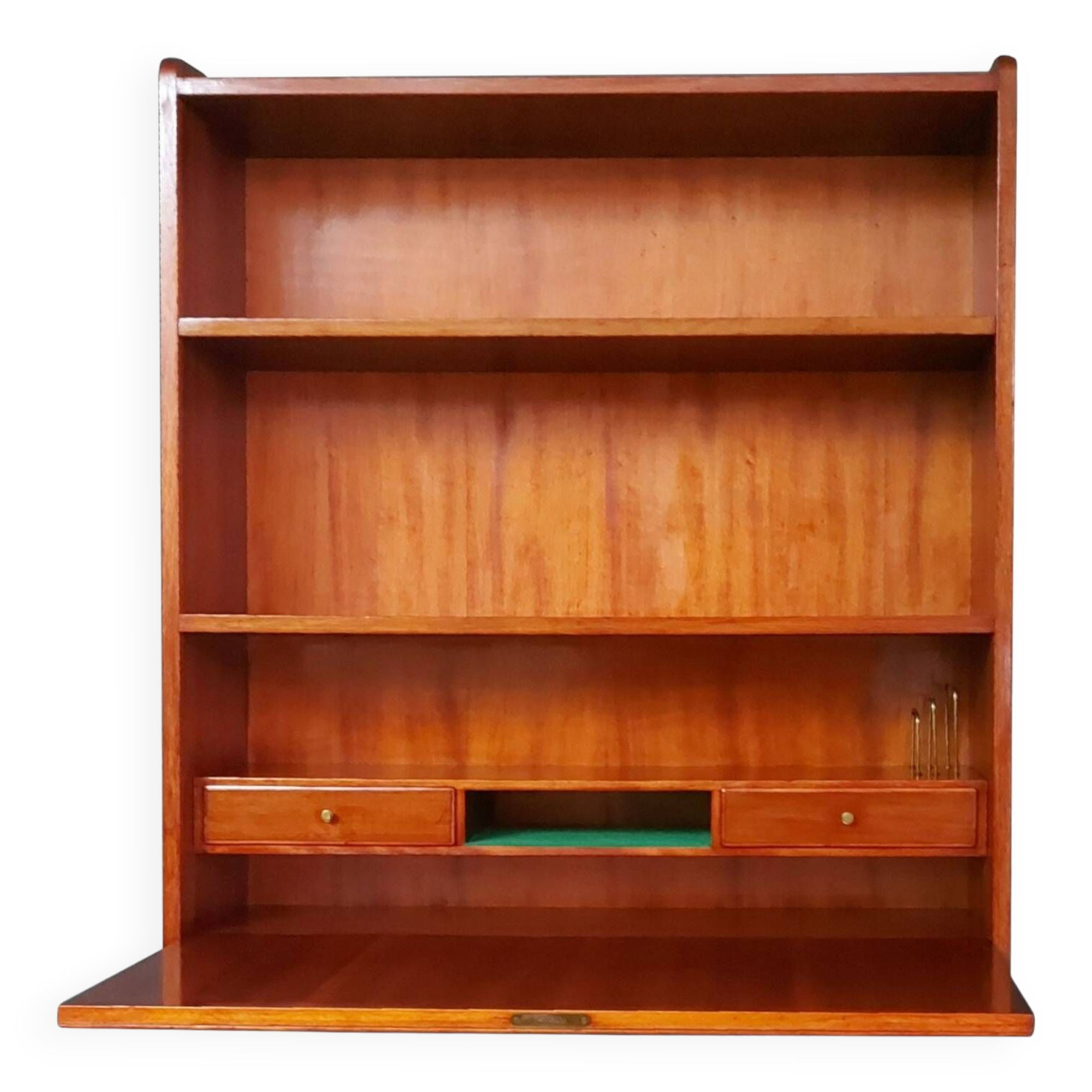 Danish hanging bookcase - Secretary 1960s