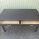 Patinated oak table