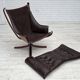 1970s, Norwegian design by Sigurd Ressel, lounge chair model "Falcon".