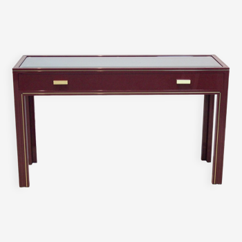 Pierre Vandel Paris Burgundy Console table