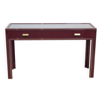 Pierre Vandel Paris Burgundy Console table