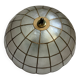 Vintage mother-of-pearl and brass ceiling light – Tiffany style
