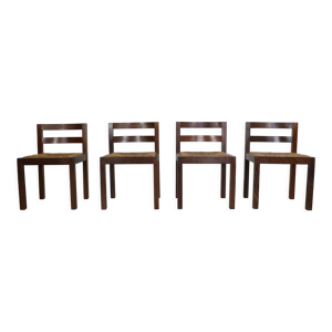 4 chaises de Martin Visser