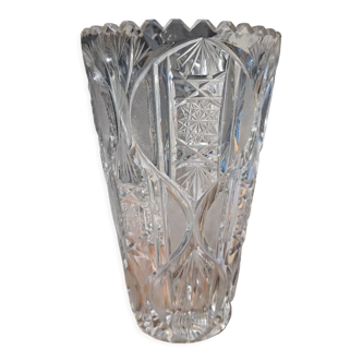 Vase verre transparent