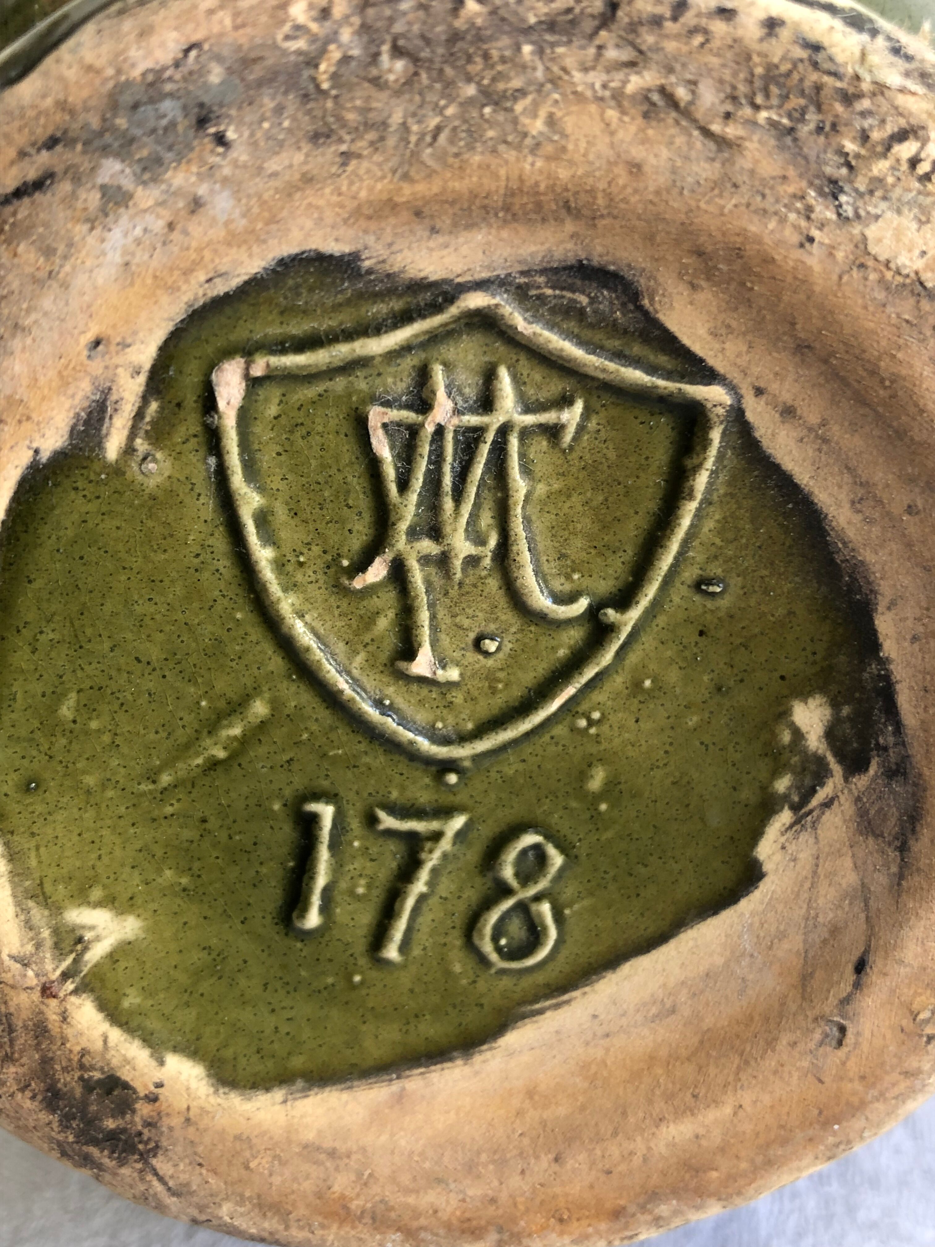 Pair of slip vases 1900