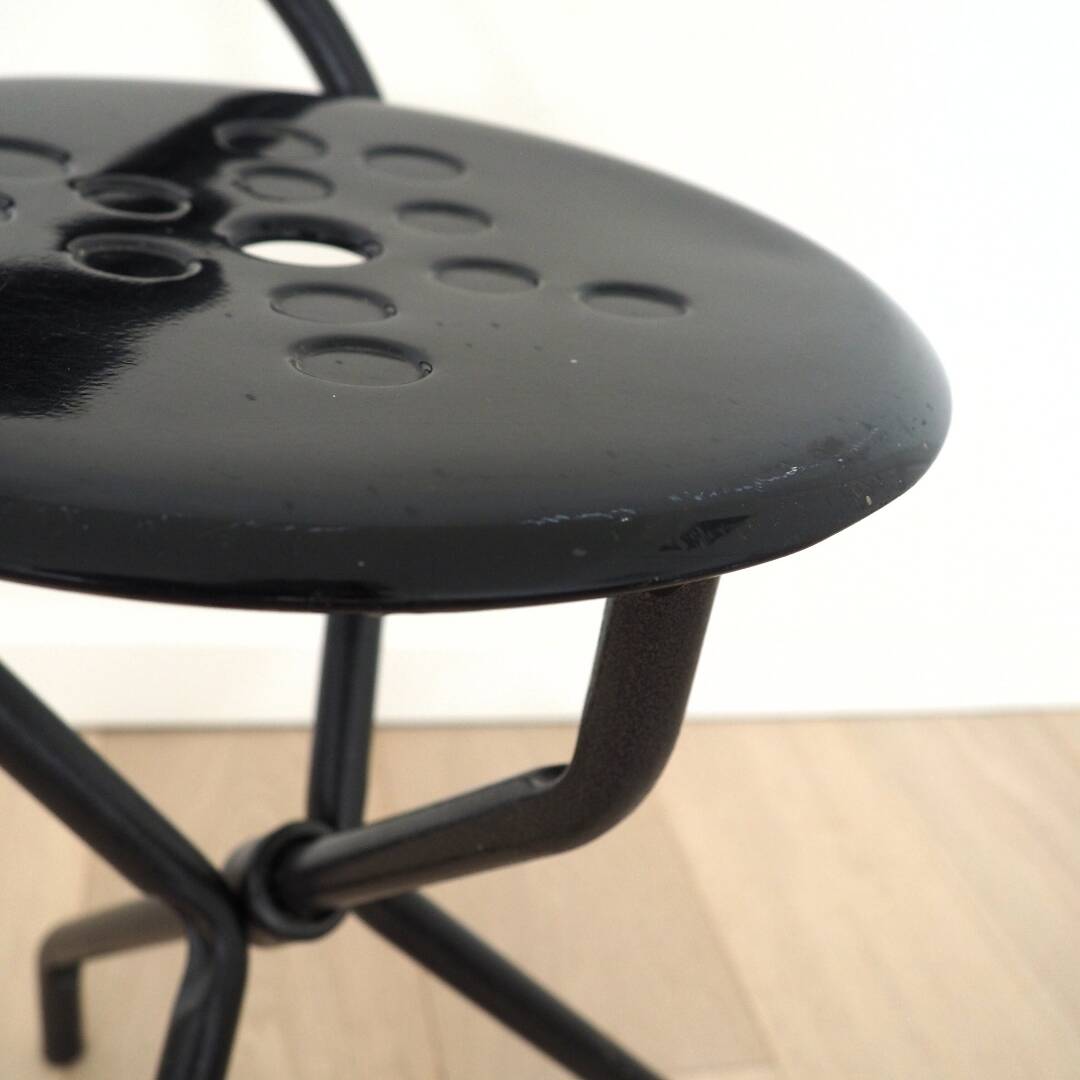 Tubecon - Smart Foldable Tripod Seat Stool - Black - Greece - 1980s
