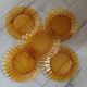5 vintage Duralex dessert plates