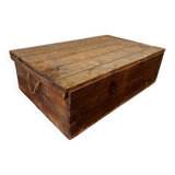 Vintage wooden chest / side table / coffee table