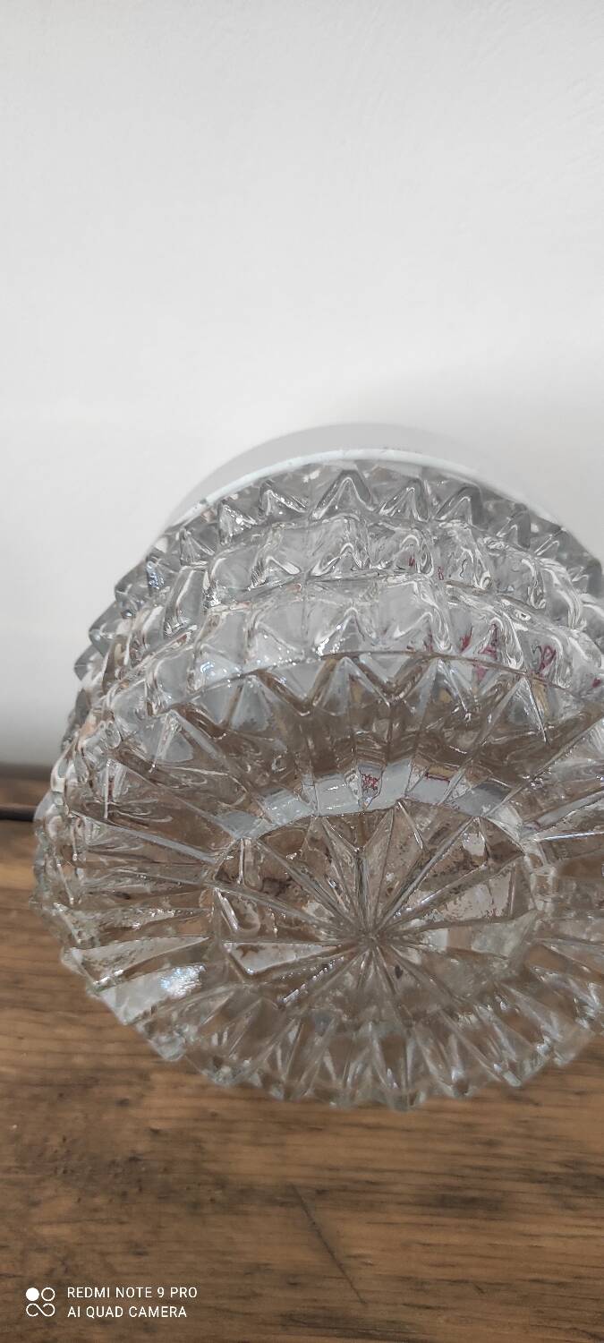 Vintage glass ceiling light