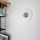 Opaline wall lamp