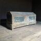 Large Antique 19th Century Continental Painted Pine Blanket Chest | Antique