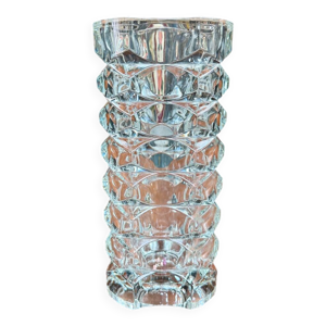 Vase en cristal des années