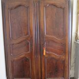Armoire normande Louis XVI à jonc