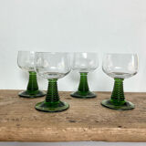 4 Alsace Roemer glasses