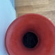 Large monumental vase in red terracotta