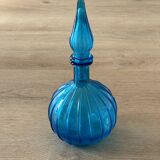 Carafe en verre d'Empoli, Italie 1960