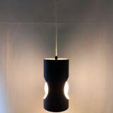 Vintage black metal suspension 1960