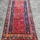 Vintage Persian Luri rug wool from the 1950s