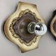 Set of Two POP ART Ceramic Fat Lava Wall Lights by ARO Lights Germany 1970s