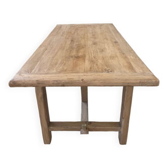 Raw wood table