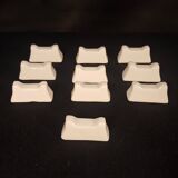10 porcelain knife holders