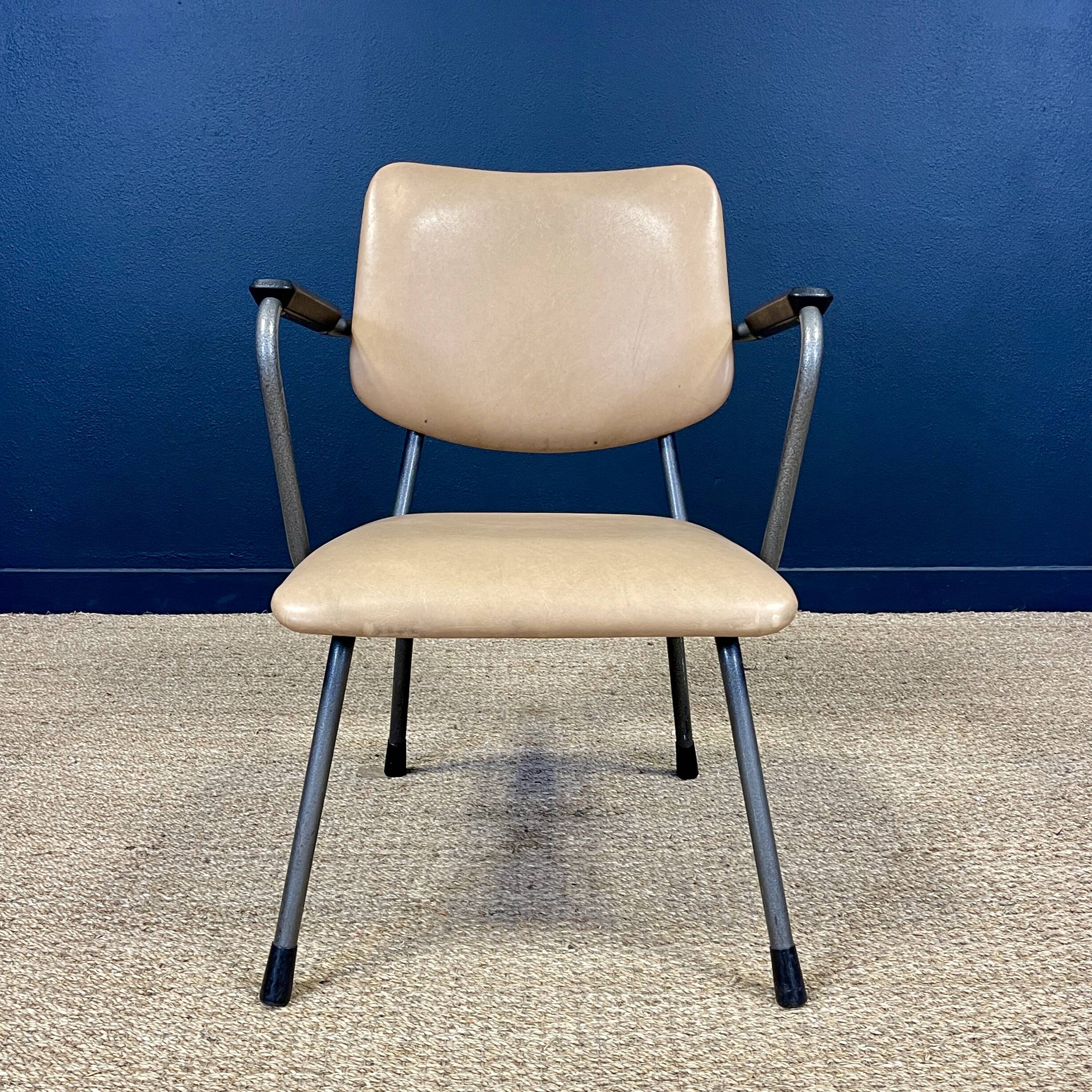 R5 Gispen armchair, 1950s, Netherlands