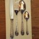 Christofle Villeroy pattern 4-piece cutlery set