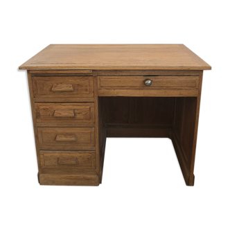 1950s oak administrative office