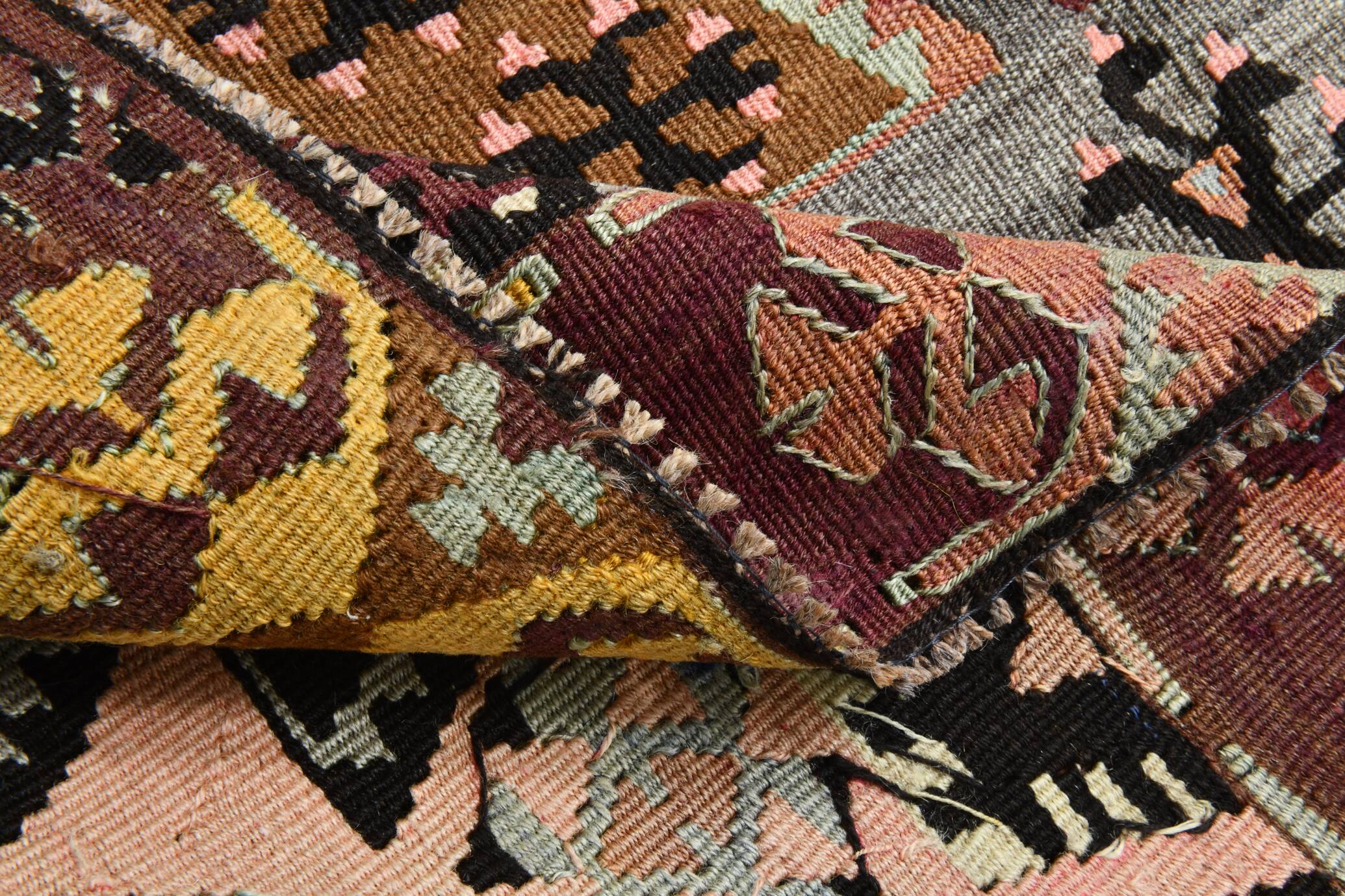 Turkish Kilim Rug, 168x274Cm