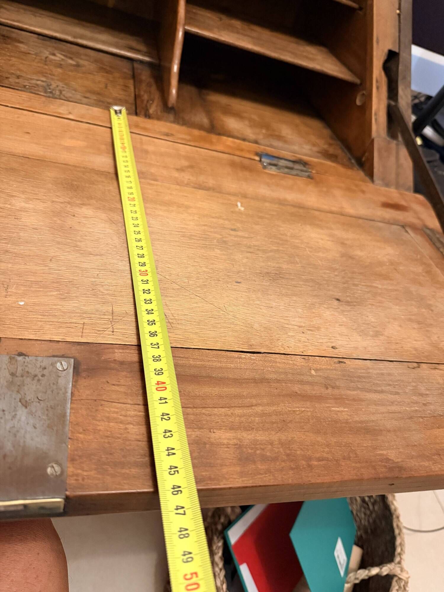 Wooden secretary