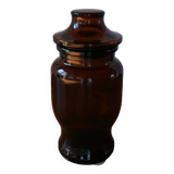 Lever amber Apothecary bottle