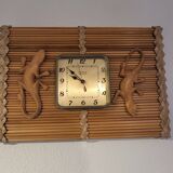Kiple clock, made of bamboo and balls, 1960s