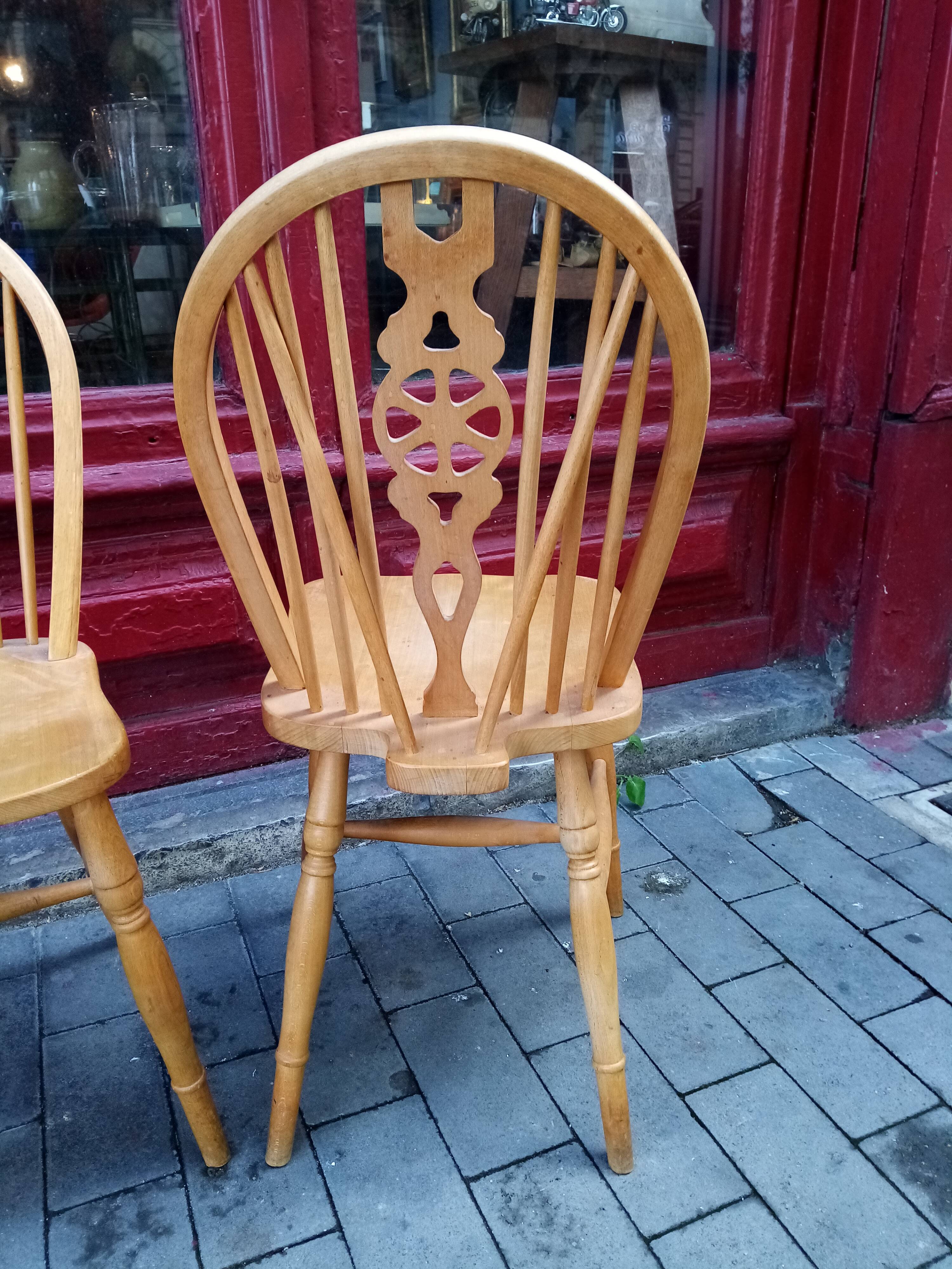 Pair of Windsor chairs
