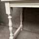 White coffee table or pedestal table