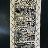 Large vintage wall tapestry Bolivia Peru