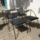 4 chairs Italy 1970
