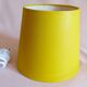 Lampe de bureau jaune vintage années 80 avec bras articulé